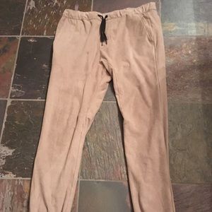 PacSun Suede Joggers